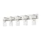 Z-Lite Fontaine 5 Light Vanity, Polished Nickel & Clear 3035-5V-PN - alternate 8